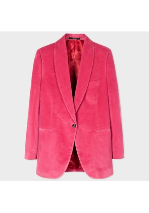 Paul Smith Women's Pink Corduroy Blazer