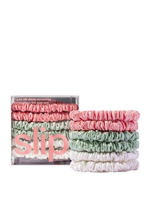 Slip Pure Silk Skinny Scrunchies (Set Of 6)