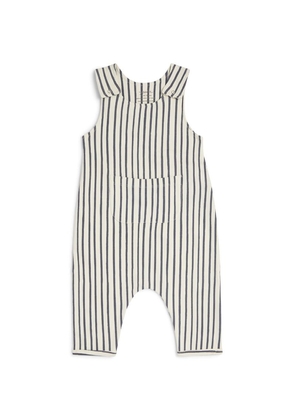 Pehr Organic Cotton Striped Dungarees (0-24 Months)