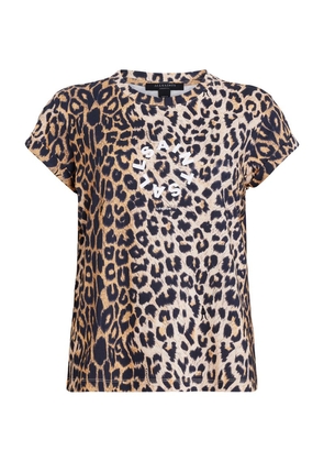 Allsaints Leopard Print Anna T-Shirt