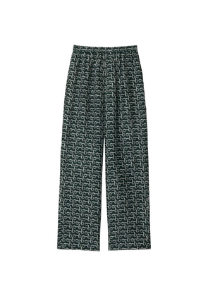 Burberry Silk Printed Trousers
