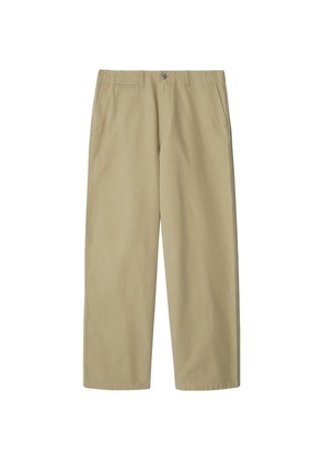 Burberry Cotton Relaxed Chinos