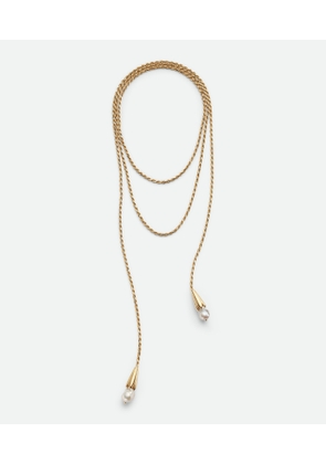 Pearl Scarf Necklace - Bottega Veneta