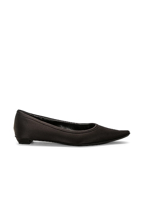 The Row Claudette Flat in Black - Black. Size 37 (also in 40).