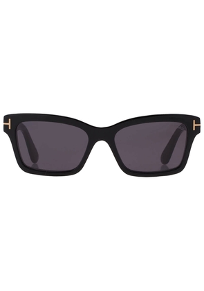 Tom Ford Mikel Smoke Cat Eye Ladies Sunglasses FT1085 01A 54