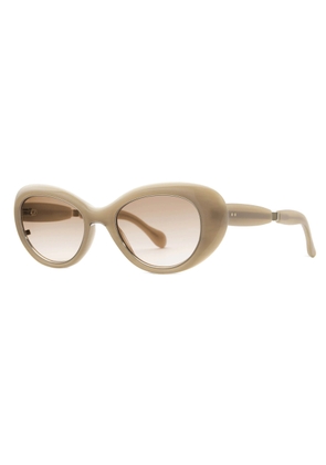 Mr. Leight Selma S Cinnamon Gradient Cat Eye Ladies Sunglasses ML2023 DESA/CING 50