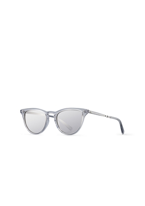 Mr. Leight Runyon SL Platinum Cat Eye Ladies Sunglasses ML2004 GRYSTN-PLT/24KPLT 51