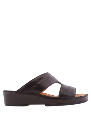 Bally Black Hamleto Calf Plain Sandals, Brand Size 6 ( US Size 7 )