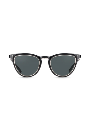Mr. Leight Runyon S G15 Cat Eye Ladies Sunglasses ML2004 BK-12KWG/G15 51