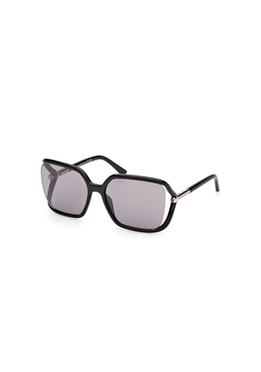 Tom Ford Solange Smoke Mirrir Butterfly Ladies Sunglasses FT1089 01C 60