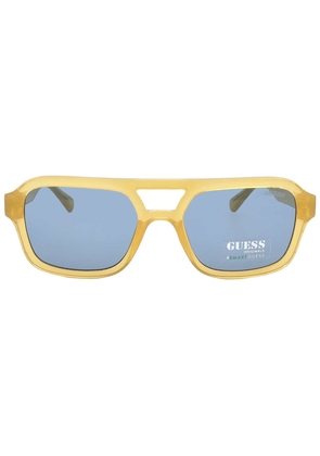 Guess Blue Square Unisex Sunglasses GU8259 39V 53