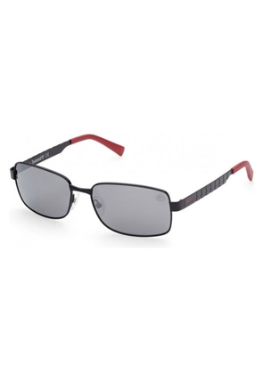 Timberland Polarized Grey Rectangular Mens Sunglasses TB9226 02D 57