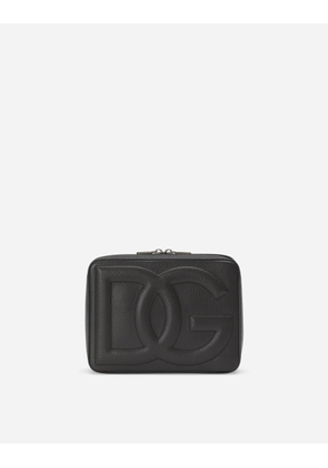 Dolce & Gabbana Medium Dg Logo Camera Bag - Man Crossbody Bags Grey Onesize