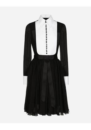 Dolce & Gabbana Abito - Woman Dresses Black Silk 40
