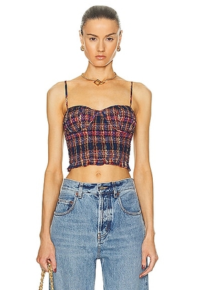 Ulla Johnson Liv Top in Lapis - Blue. Size 2 (also in 4, 6, 8).