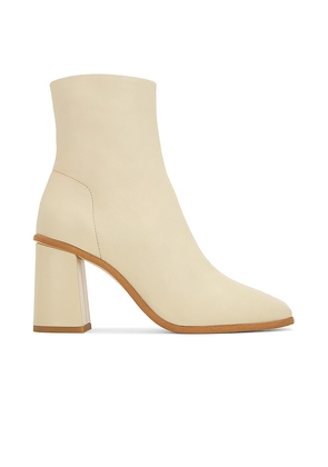 Free People Sienna Ankle Boot in Cream. Size 37.5, 38, 39, 40.