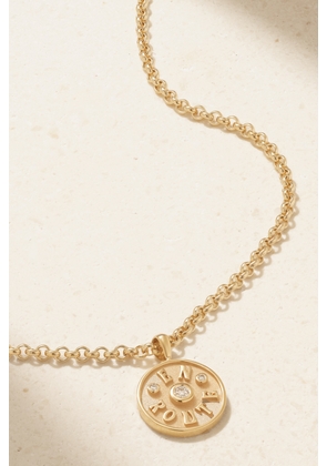 Marlo Laz - Petite En Route 14-karat Gold Diamond Necklace - One size