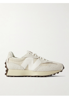 New Balance - 327 Suede And Mesh Sneakers - White - US 4,US 4.5,US 5,US 5.5,US 6,US 6.5,US 7,US 7.5,US 8,US 8.5,US 9,US 9.5,US 10,US 10.5,US 11