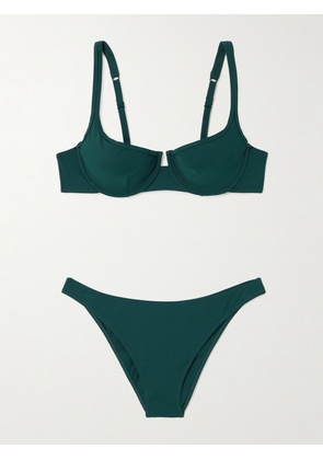 Lido - Cinquantasei Underwired Bikini - Green - x small,small,medium,large,x large