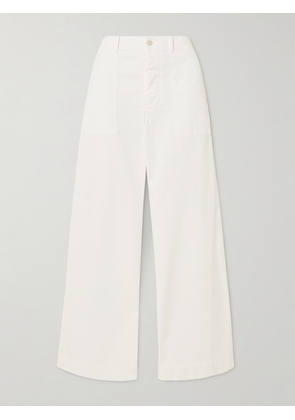 Nili Lotan - Leon Cotton Straight-leg Pants - White - US00,US0,US2,US4,US6,US8,US10
