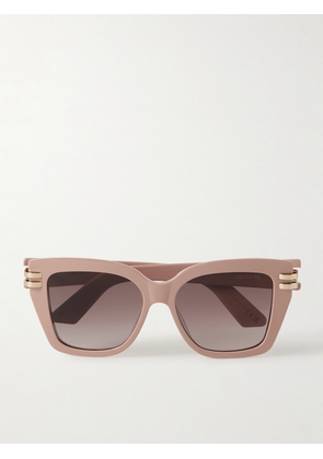 DIOR Eyewear - Cdior S1i Square-frame Acetate Sunglasses - Pink - One size