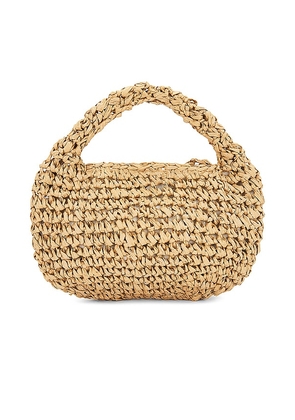 Hat Attack Micro Slouch Bag in Neutral.