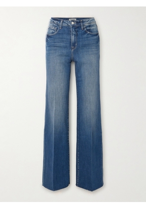 L'AGENCE - Scottie High-rise Wide-leg Jeans - Blue - 23,24,25,26,27,28,29,30,31,32