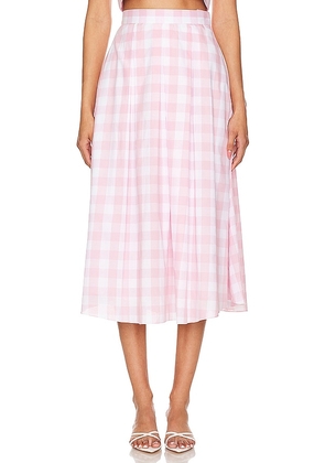 Azeeza Sheridan Skirt in Pink. Size L.