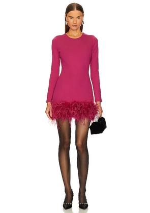 LAMARQUE Bahira Mini Dress in Rose. Size S.