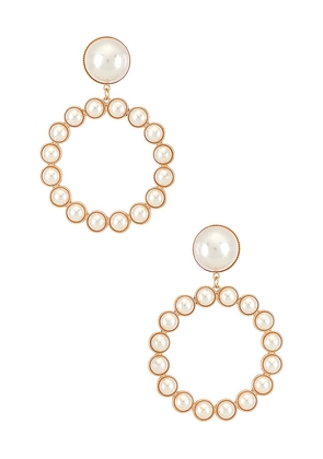 8 Other Reasons Gorg Hoops in Metallic Gold.