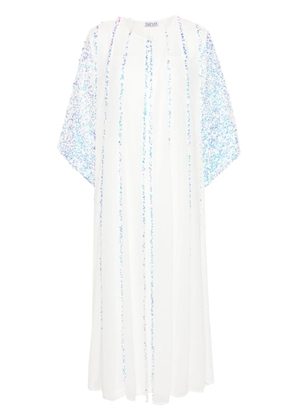 Baruni Jasmine sequinned maxi dress - White