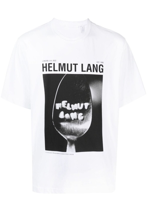 Helmut Lang photograph-print cotton T-shirt - White