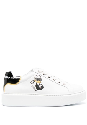 Karl Lagerfeld x Disney low-top sneakers - White