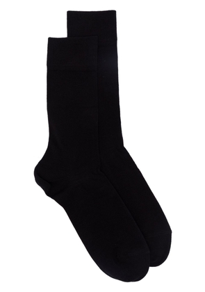 Falke fine-knit ankle socks - Black