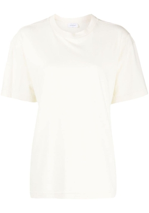 Off-White Diag-Stripe cotton T-shirt - Yellow