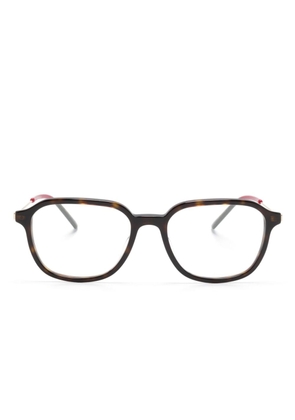 Gucci Eyewear round-frame glasses - Brown