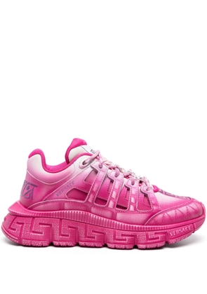 Versace Trigreca leather sneakers - Pink