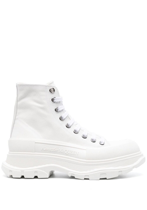 Alexander McQueen chunky high-top sneakers - White