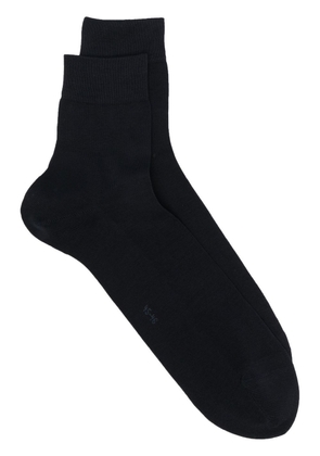 Falke branded-footbed ankle socks - Blue