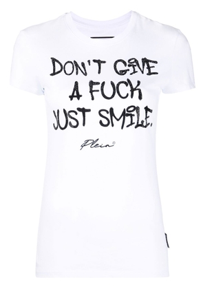 Philipp Plein Sexy Pure rhinestone-embellished T-shirt - White