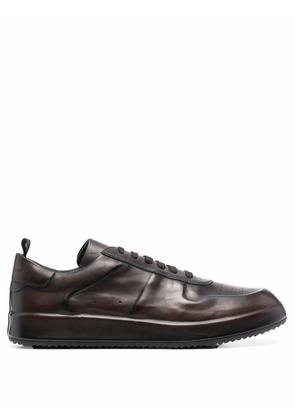 Officine Creative Race Lux low-top leather sneakers - Brown