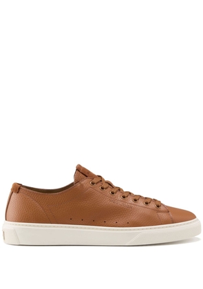 Woolrich Cloud Court leather sneakers - Brown