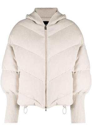 Fabiana Filippi quilted puffer jacket - Neutrals