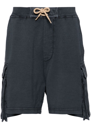 Dsquared2 drawstring-waistband cotton cargo shorts - Blue