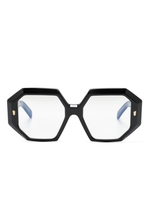 Cutler & Gross 9324 oversize-frame glasses - Black