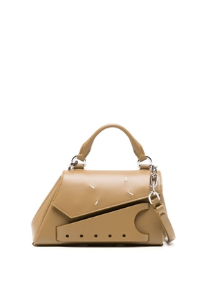 Maison Margiela Snatched leather tote bag - Brown