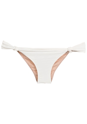 Clube Bossa knot detailing bikini bottoms - White