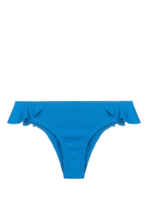 Clube Bossa Laven ruffle-detail bikini bottoms - Blue