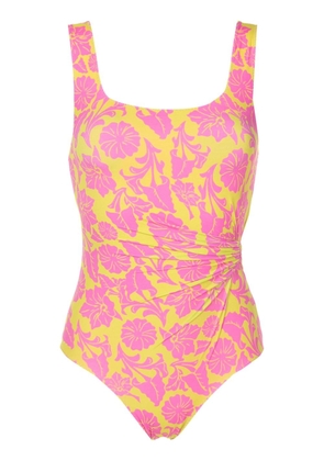 Clube Bossa Venna floral-print swimsuit - Pink