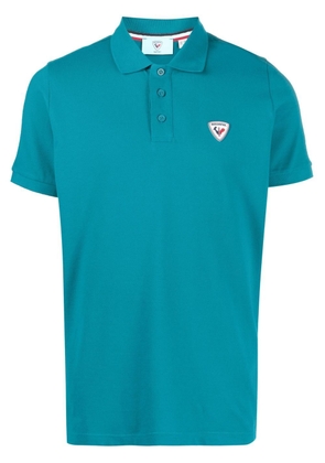 Rossignol logo-patch polo-shirt - Blue